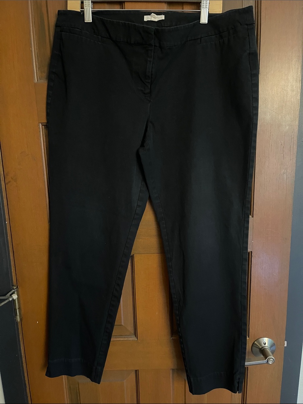 Eileen Fisher Black Cropped Ankle Pants